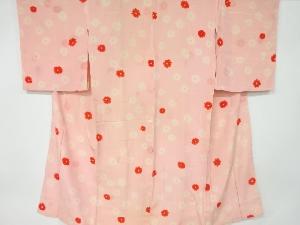 アンティーク　錦紗花模様長襦袢